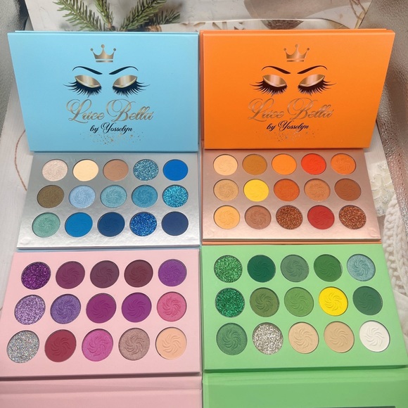 Eyeshadow pallet 18 colors Vegan cruelty free Highpigments waterproof - Picture 5 of 5